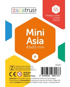 Fundas Zacatrus Mini Asia (43 mm X 65 mm) (55 uds)