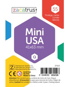 Fundas Zacatrus Mini USA (41 mm x 63 mm)