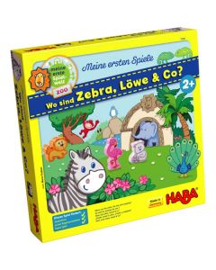 Mis primeros juegos: ¿Dónde están la cebra, el león y compañía?