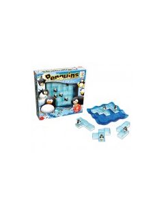 Pingüinos sobre hielo