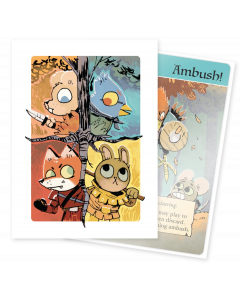 Fundas para las cartas del juego de mesa Root