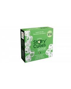 Story Cubes: Primitivo es un juego de dados para crear historias. Deja volar la imaginación.