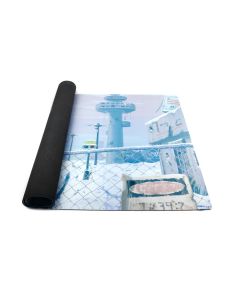 Tapete de neopreno para tus partidas de juegos de mesa. Tema Apocal&iacute;ptico
