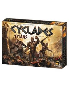 Cyclades: Titans es una expansión para el juego de mesa Cyclades