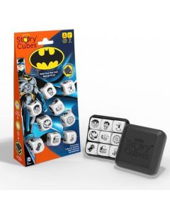 Story Cubes Batman es el juego de dados en versión Superhéroe de Story Cubes.