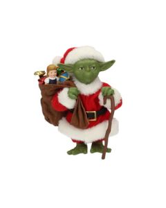 YODA SANTA CLAUS FIGURA 12 CM STAR WARS
